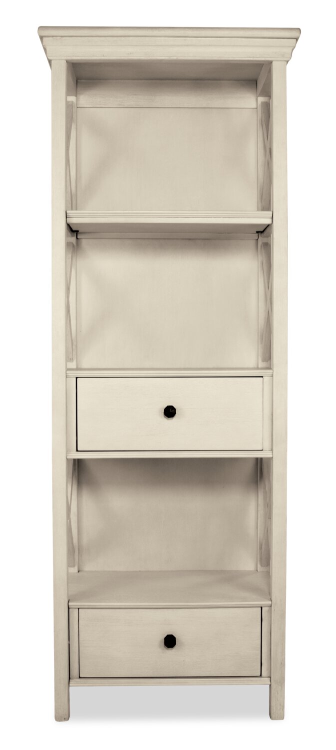 Fitzalan Display Tower - Antique White