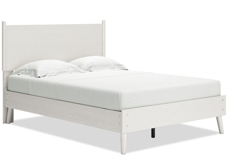 Caramat Full Bed - White