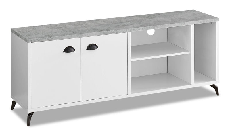 Enno 60" TV Stand - White