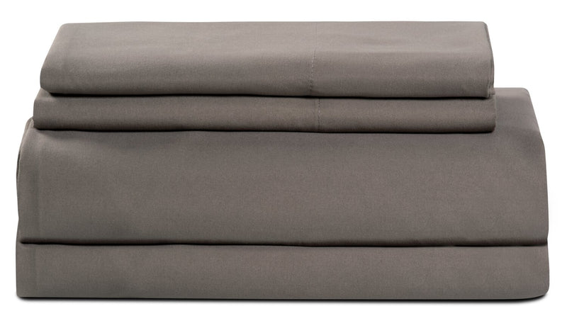 MasterGuard® Ultra Advanced 3-Piece Twin Sheet Set - Grey