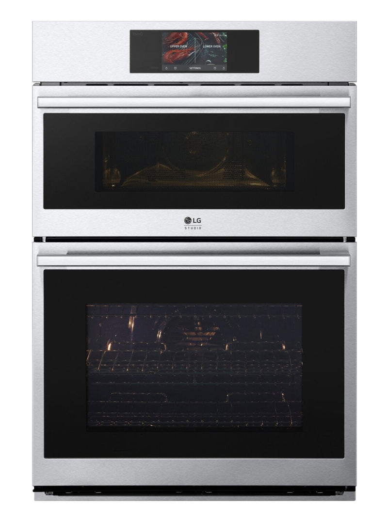LG STUDIO 6.4 Cu. Ft. InstaView® Double Wall Oven - WCES6428F