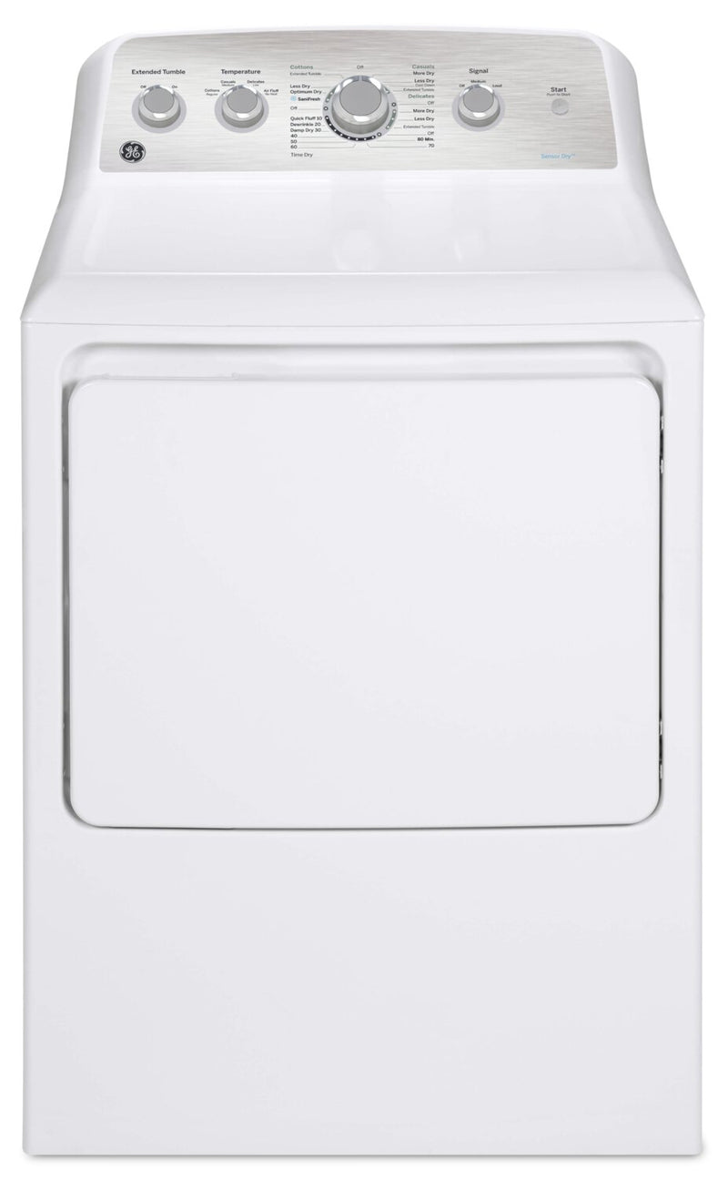 GE 7.2 Cu. Ft. Gas Dryer with SaniFresh Cycle - GTD45GBMRWS