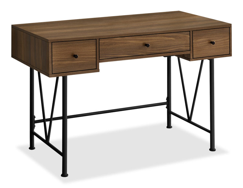 Linwell Desk - Walnut