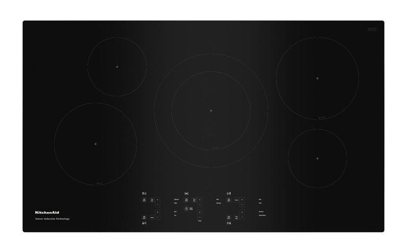 KitchenAid 36" Sensor Induction Cooktop - KCIG556JBL
