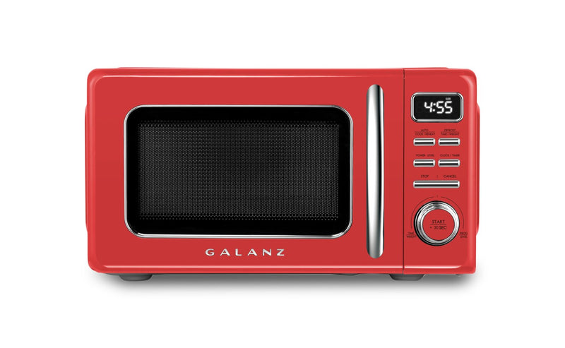 Galanz 0.7 Cu. Ft. Retro Countertop Microwave - GLCMKZ07RDR07
