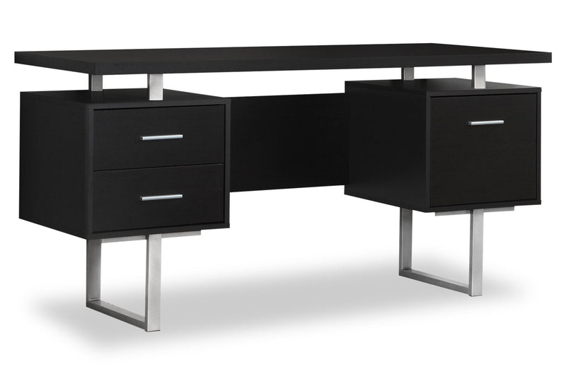 Elley Reversible Desk - Espresso