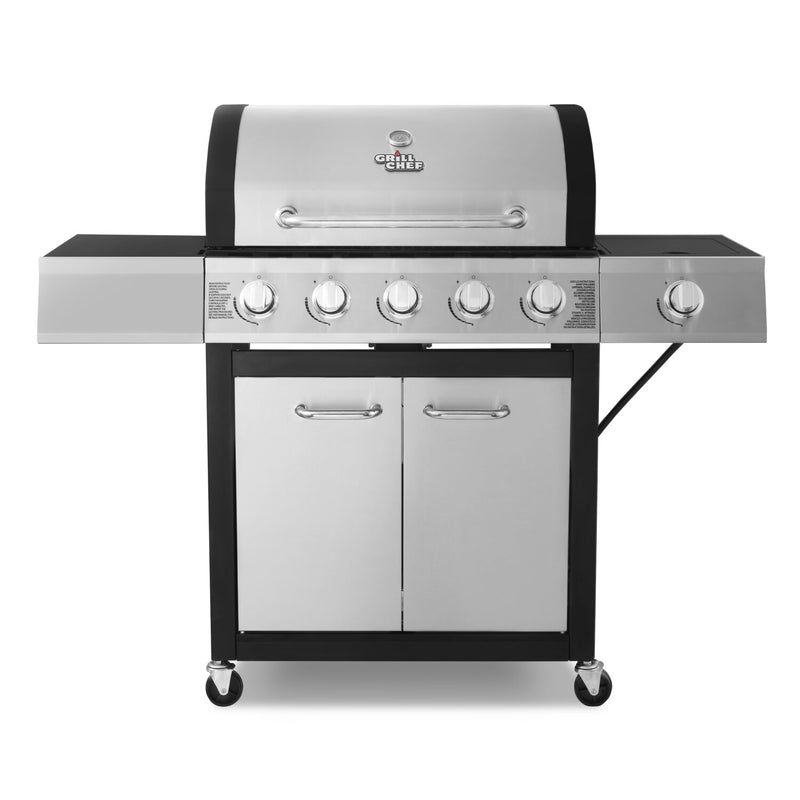 Grill Chef 72,000 BTU Propane Gas Barbeque - GCB511SSP