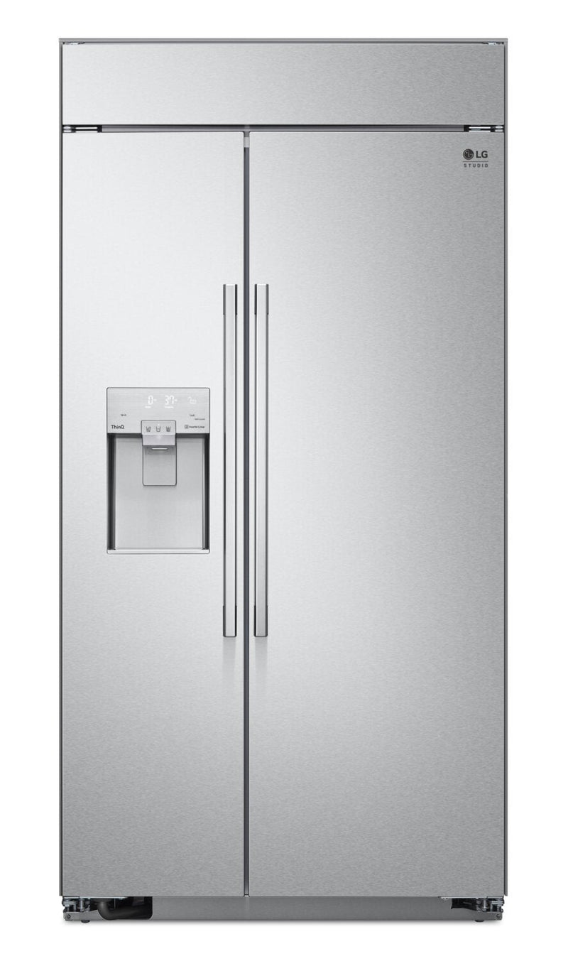 LG STUDIO 25.6 Cu. Ft. Built-In Side-by-Side Refrigerator - SRSXB2622S