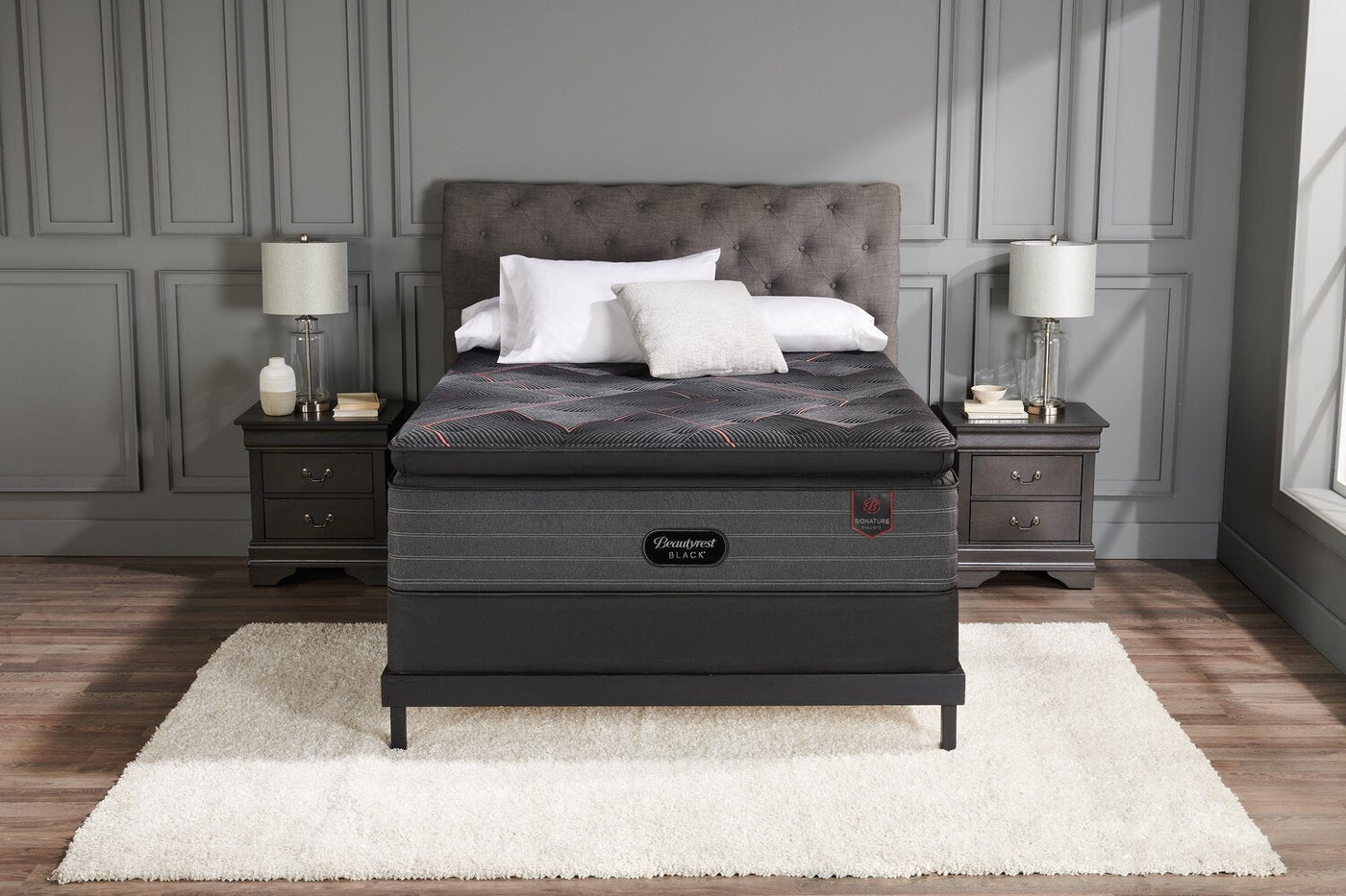 Beautyrest Black Signature Exquisite Euro Pillowtop Queen Mattress