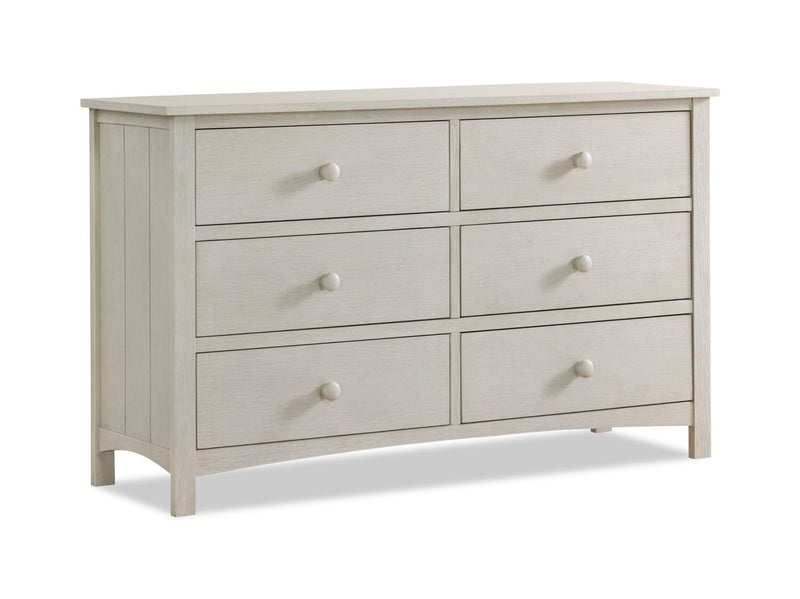 Midland Dresser - White - Traditional style Dresser in White Acacia