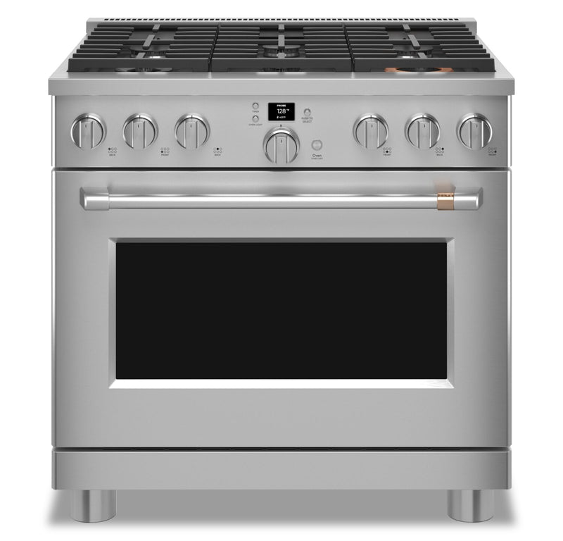 Café 6.2 Cu. Ft. Smart Commercial-Style 6-Burner Gas Range - CGY366P2TS1