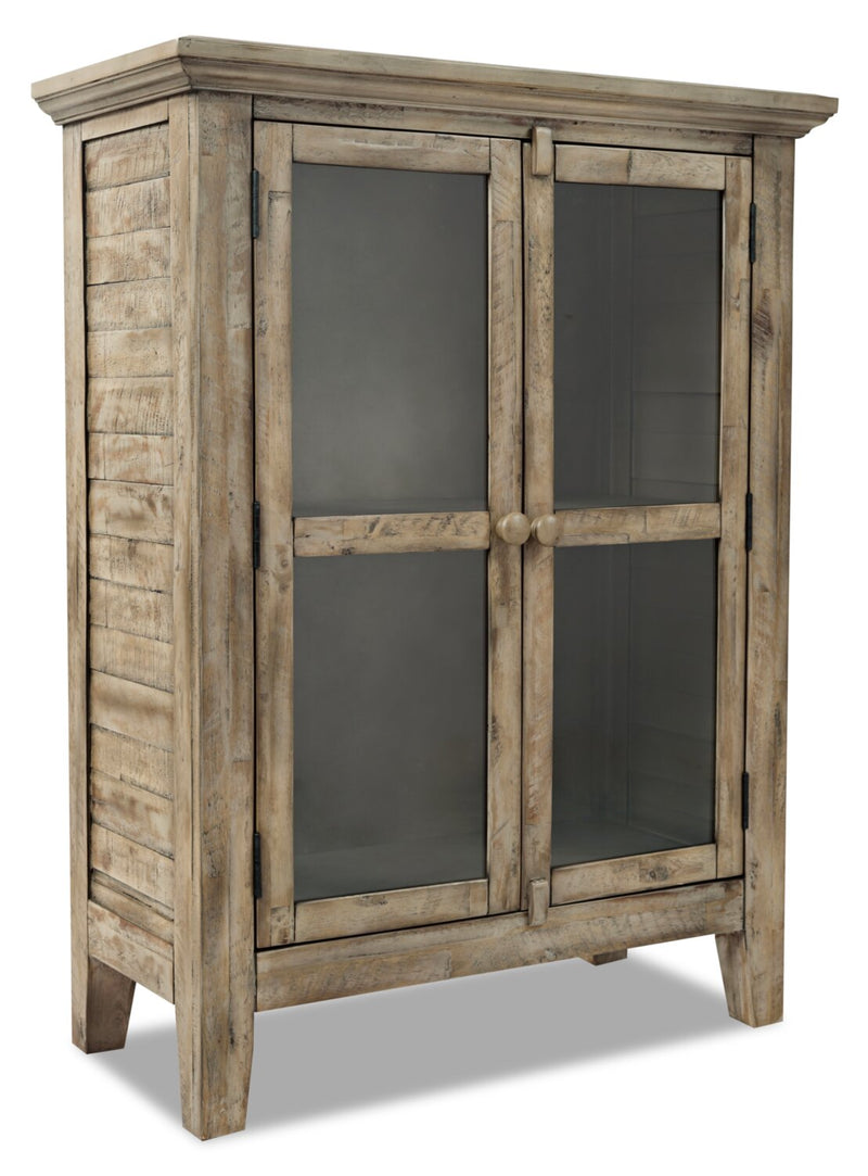 Rocco Wood Accent Cabinet – Small - Rustic style Accent Cabinet in Natural Wood  Acacia