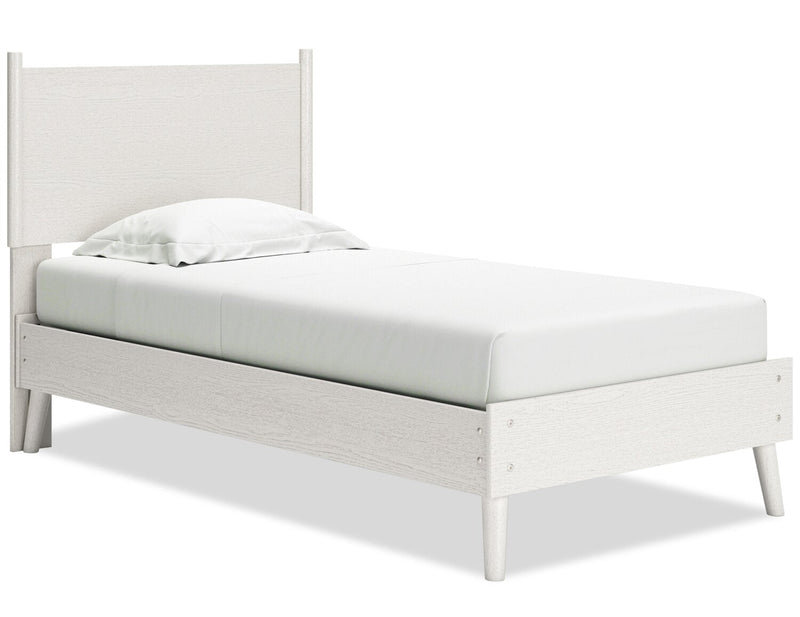Caramat Twin Bed - White