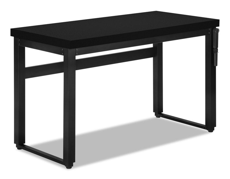 Hayes Height-Adjustable Desk - Black