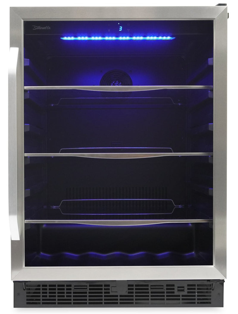 Silhouette Riccotta 5.7 Cu. Ft. Beverage Centre - SBC057D1BSS - Beverage Centre in Stainless Steel