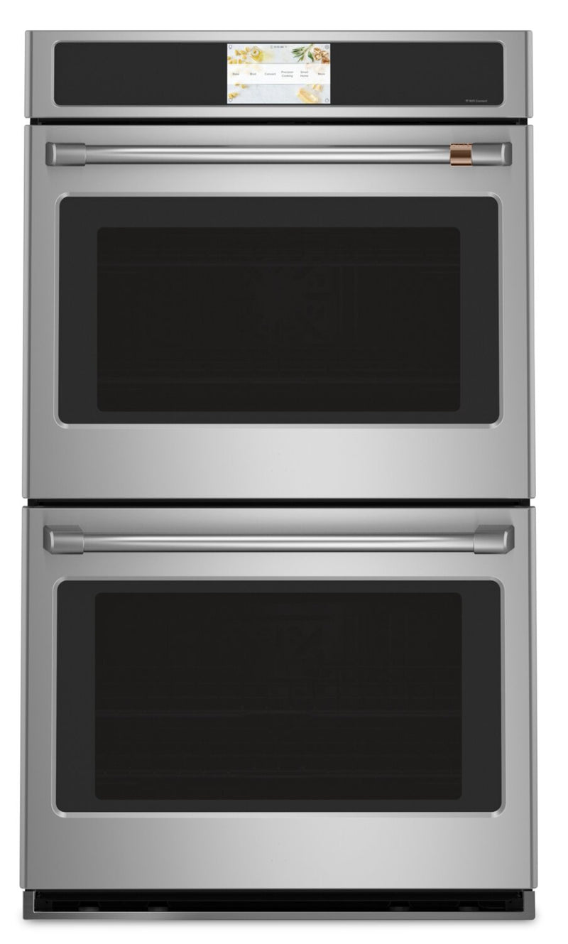 Café Professional Series 10 Cu. Ft. Double Wall Oven with Wi-Fi - CTD90DP2NS1