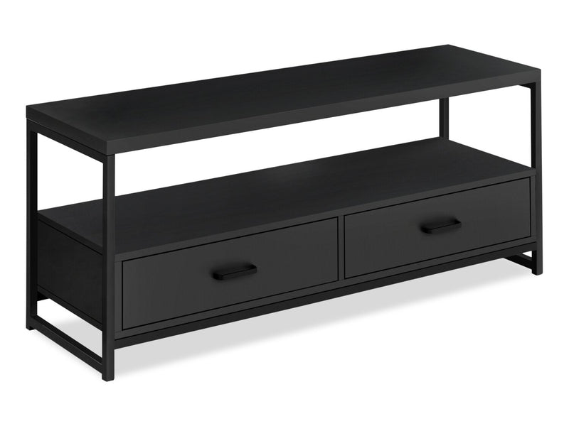 Cardiff 48" TV Stand - Black