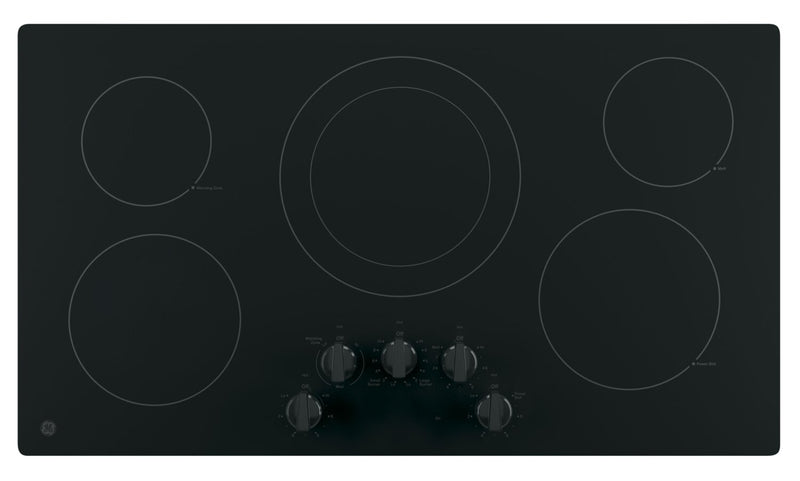 GE 36" Built-In Electric Cooktop - JP3036DLBB