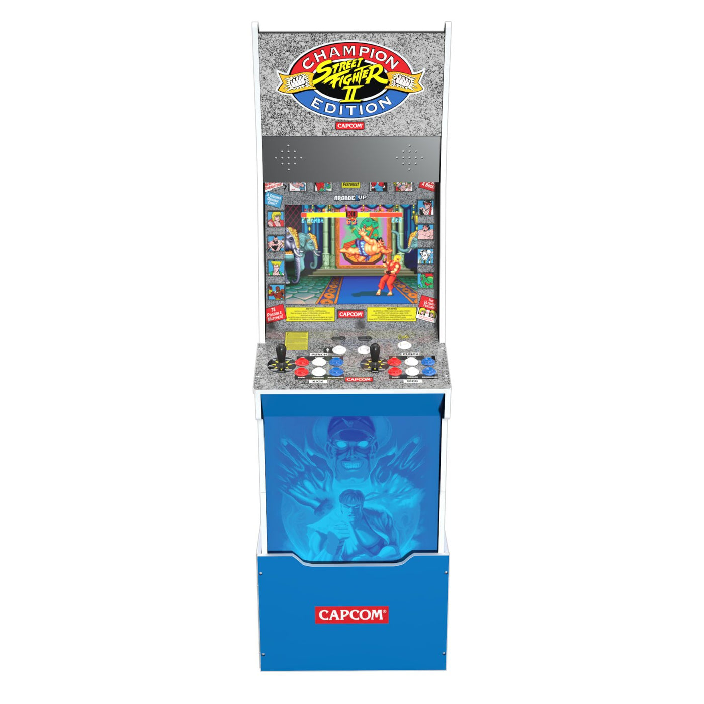 Street Fighter Stool Arcade Stool Arcade1Up Street Fighter