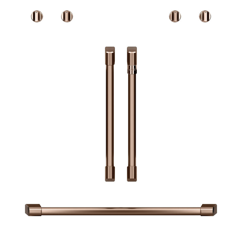 Café Handle Kit for 30" Wall Oven in Brushed Copper - CXWDFHKPMCU