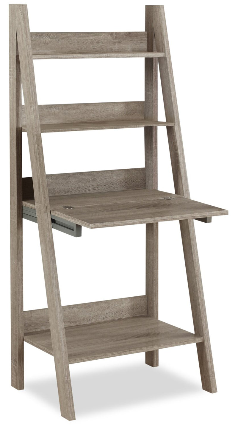 Anadia Ladder Style Desk - Taupe
