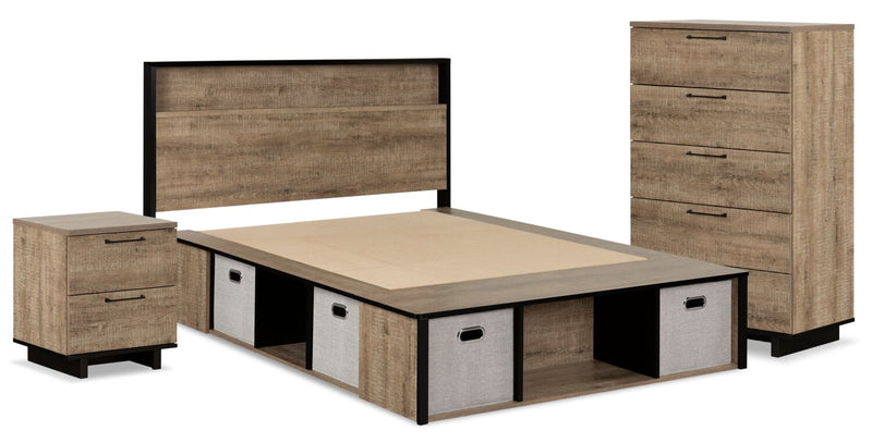 Lochland 5-Piece Full Bedroom Set