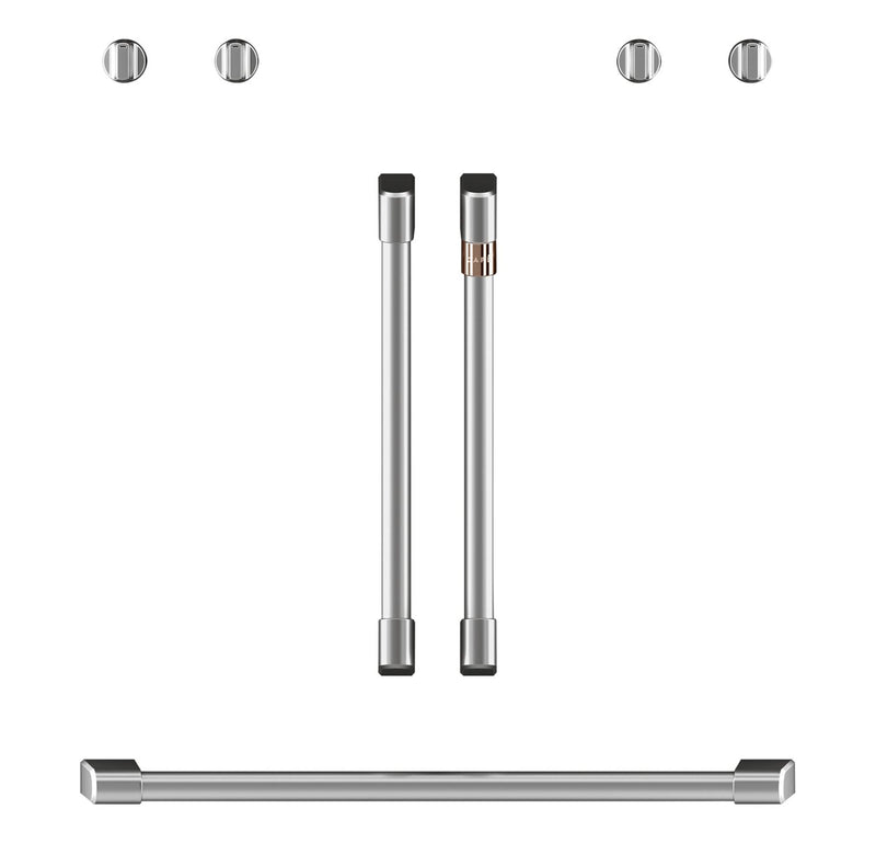 Café Handle Kit for 30" Wall Oven in Brushed Stainless - CXWDFHKPMSS