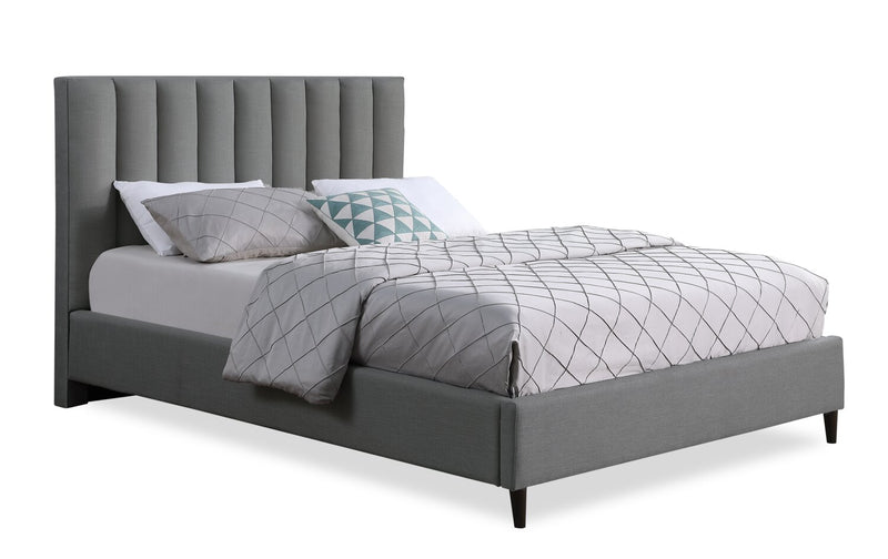 Cresbard Queen Platform Bed - Grey