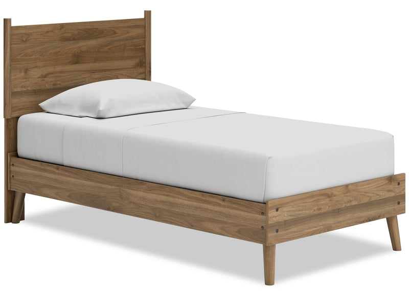 Caramat Twin Bed - Brown