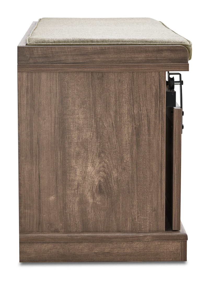 Jake Bench with Shoe Storage | Furniture.ca