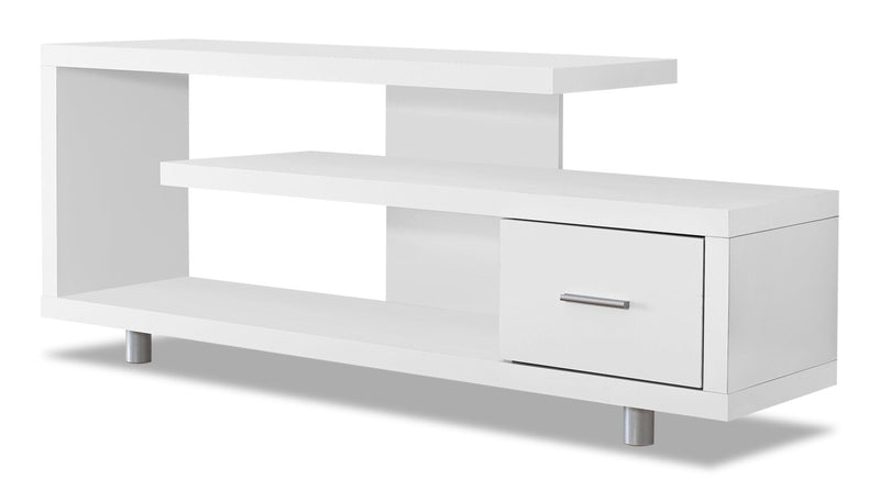 Markwick 60" TV Stand - White