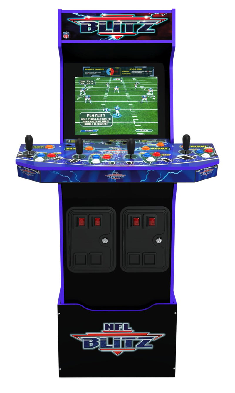 Arcade1Up NFL Blitz Legends Arcade Cabinet with Riser
