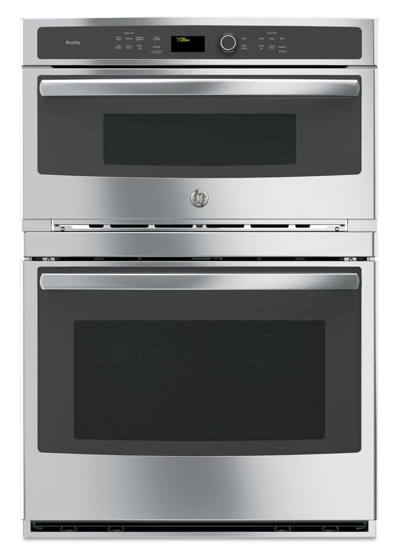 GE Profile 6.7 Cu. Ft. Built-In Combination Microwave and Wall Oven - PT7800SHSS