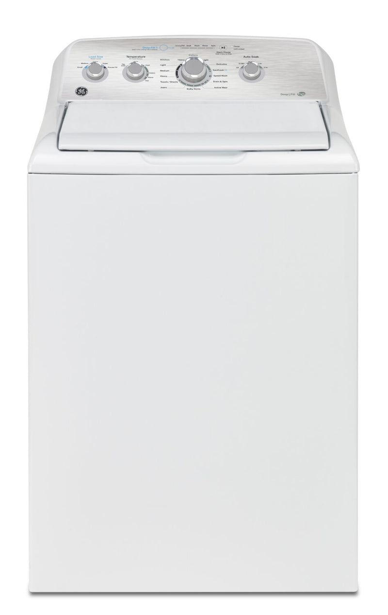 GE 4.9 Cu. Ft. Top Load Washer with SaniFresh Cycle - GTW451BMRWS