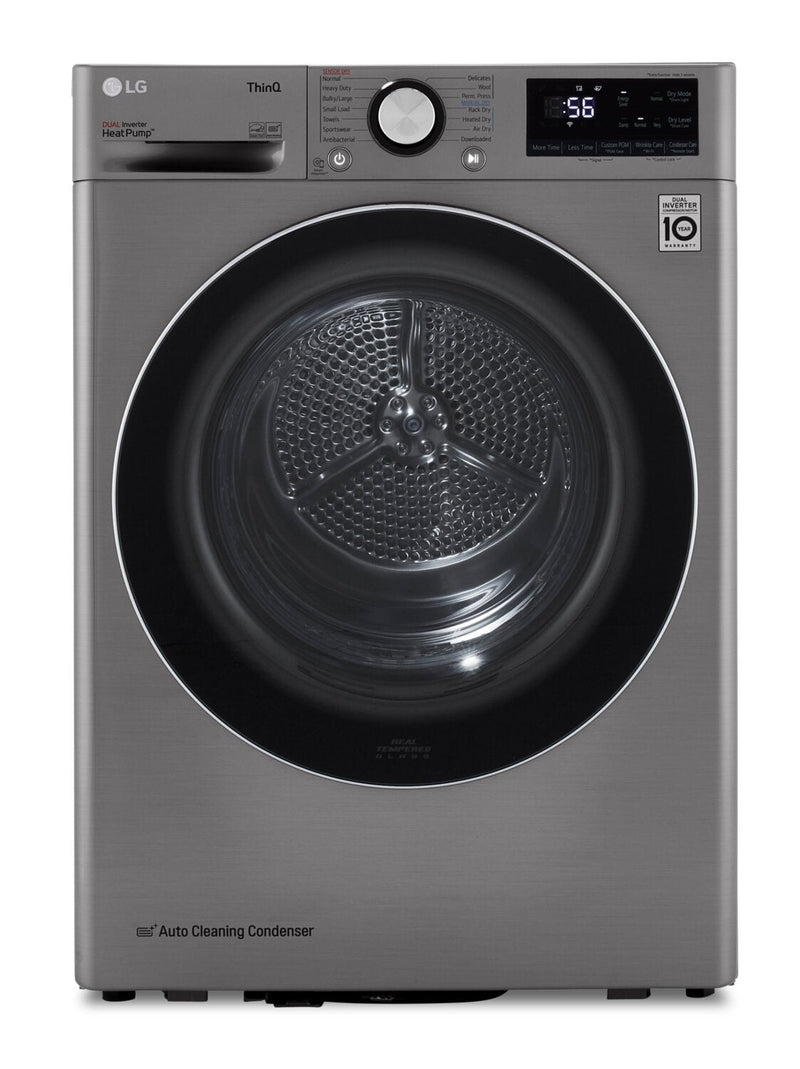 LG 4.2 Cu. Ft. Electric Heat Pump Dryer - DLHC1455P