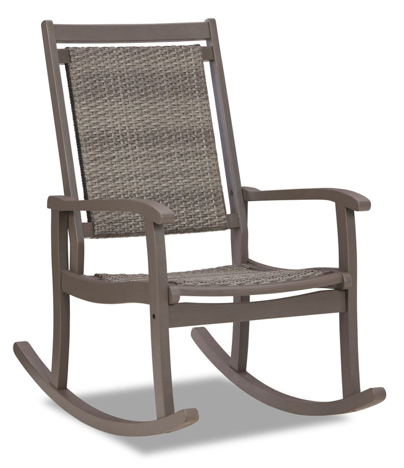 Caplen Patio Rocking Chair - Grey