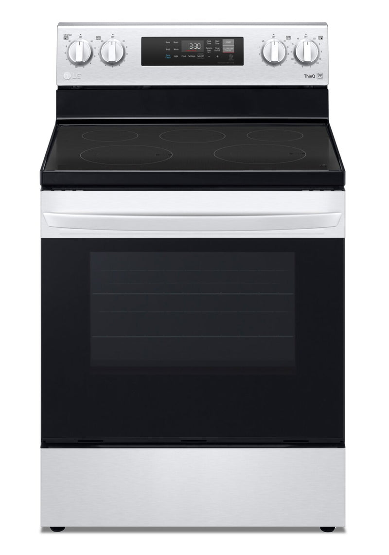 LG 6.3 Cu. Ft. Smart Electric Freestanding Range - LREL6321S - Electric Range in Stainless Steel