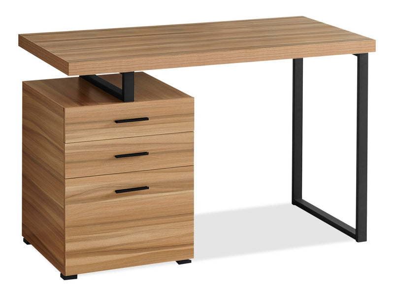 Tintern Reversible Desk - Brown