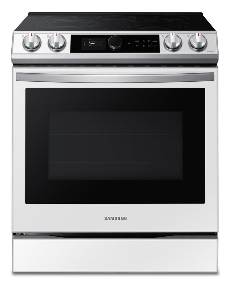 Samsung Bespoke 6.3 Cu. Ft. Slide-In Electric Range with True Convection - NE63BB871112AC