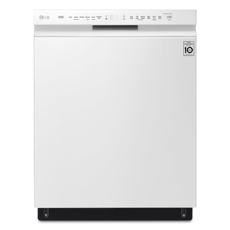 LG 24" Front Control Built-In Dishwasher with QuadWash® - LDFN4542W