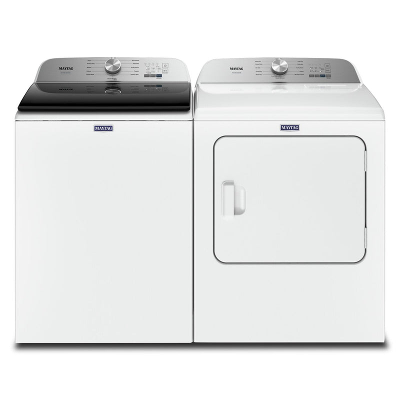 Maytag 5.4 Cu. Ft. Pet Pro Top-Load Washer and 7 Cu. Ft. Gas Dryer - MVW6500W/MGD6500W