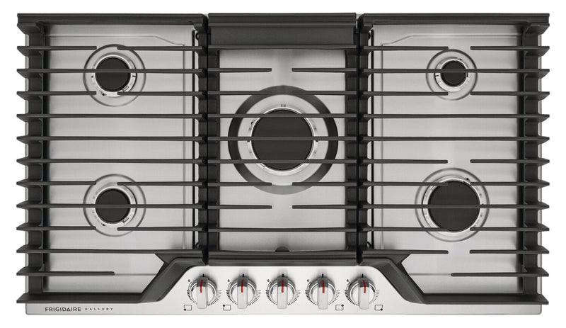 Frigidaire Gallery 36" Five-Burner Gas Cooktop - GCCG3648AS