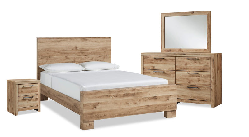 Henry 6-Piece King Bedroom Set - Light