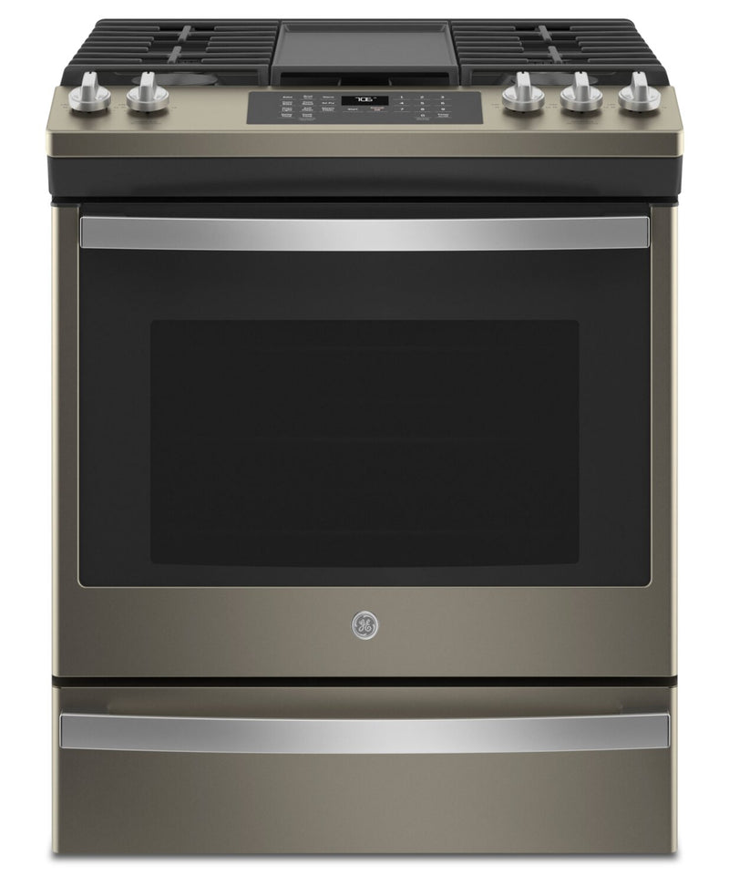 GE 5.6 Cu. Ft. Convection Gas Range with No-Preheat Air Fry - JCGS760EPES