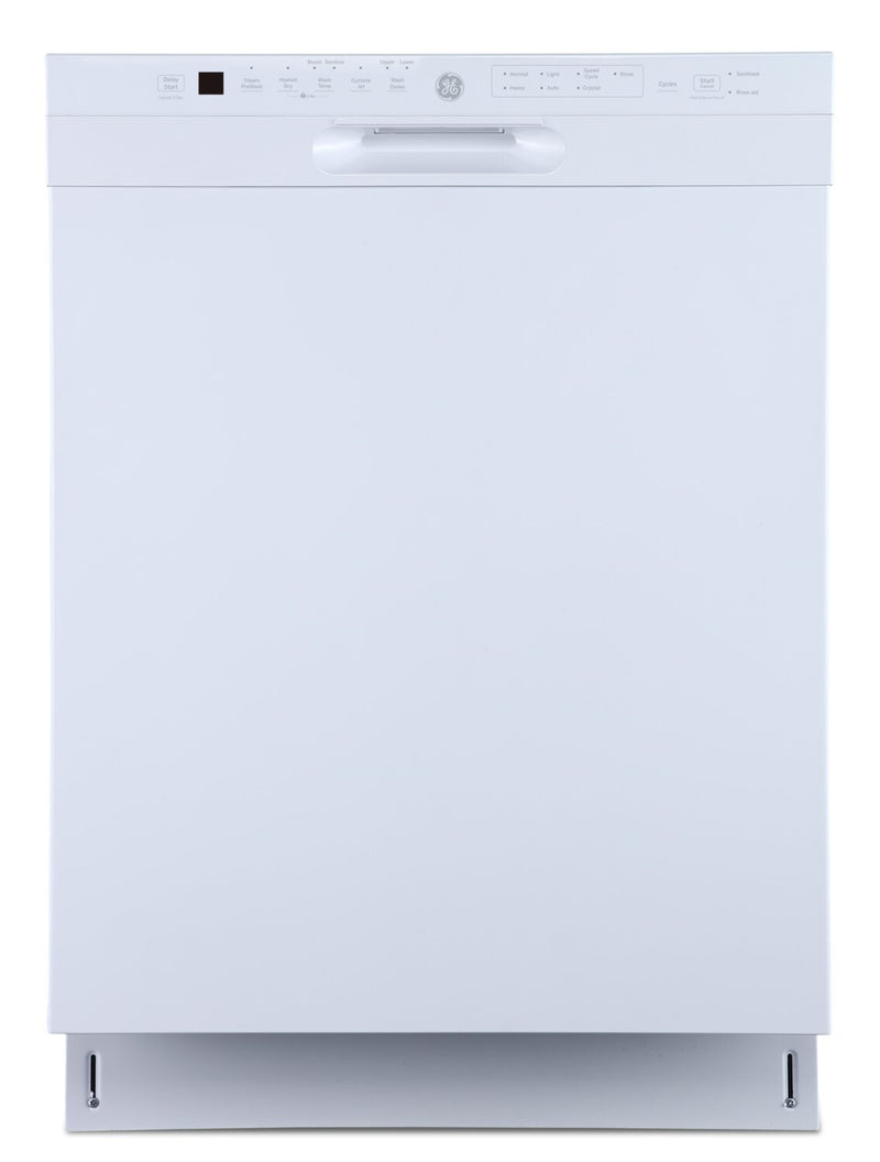 GE 24" Built-In Front Control Dishwasher - GBF655SGPWW