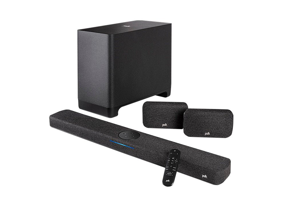 Polk React Soundbar and 7 Polk React Soundbar and 7