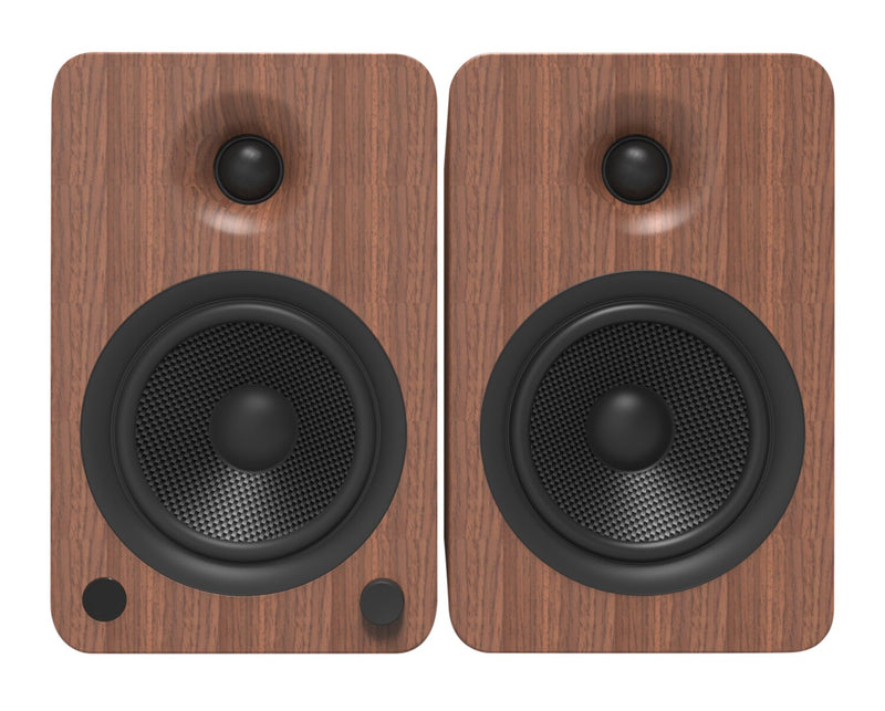 Kanto YU6 Powered Speakers with Bluetooth® and Phono Preamp - Walnut