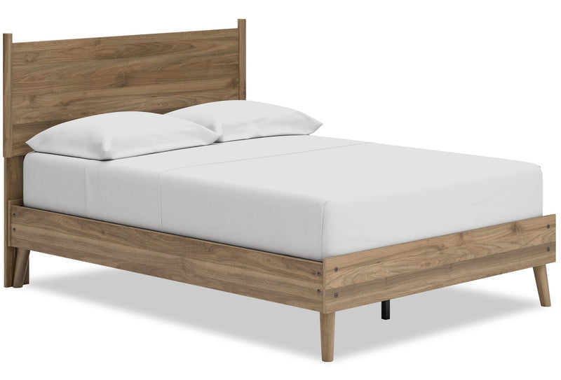 Caramat Full Bed - Brown