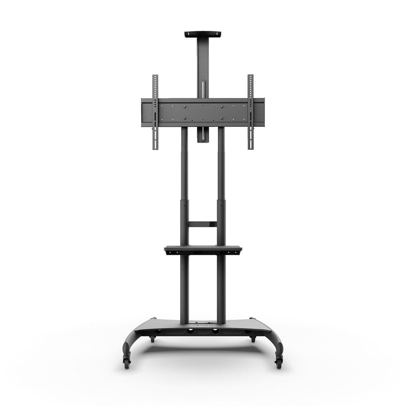 KANTO TV Mount - Kanto MTM82PL Height Adjustable Mobile TV Cart with Adjustable Shelf for 50" to 82" TVs 