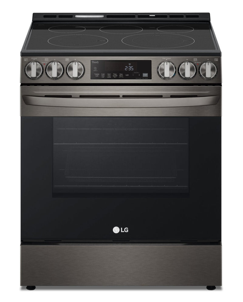 LG 6.3 Cu. Ft. Smart Electric Range with Air Fry - LSEL6333D